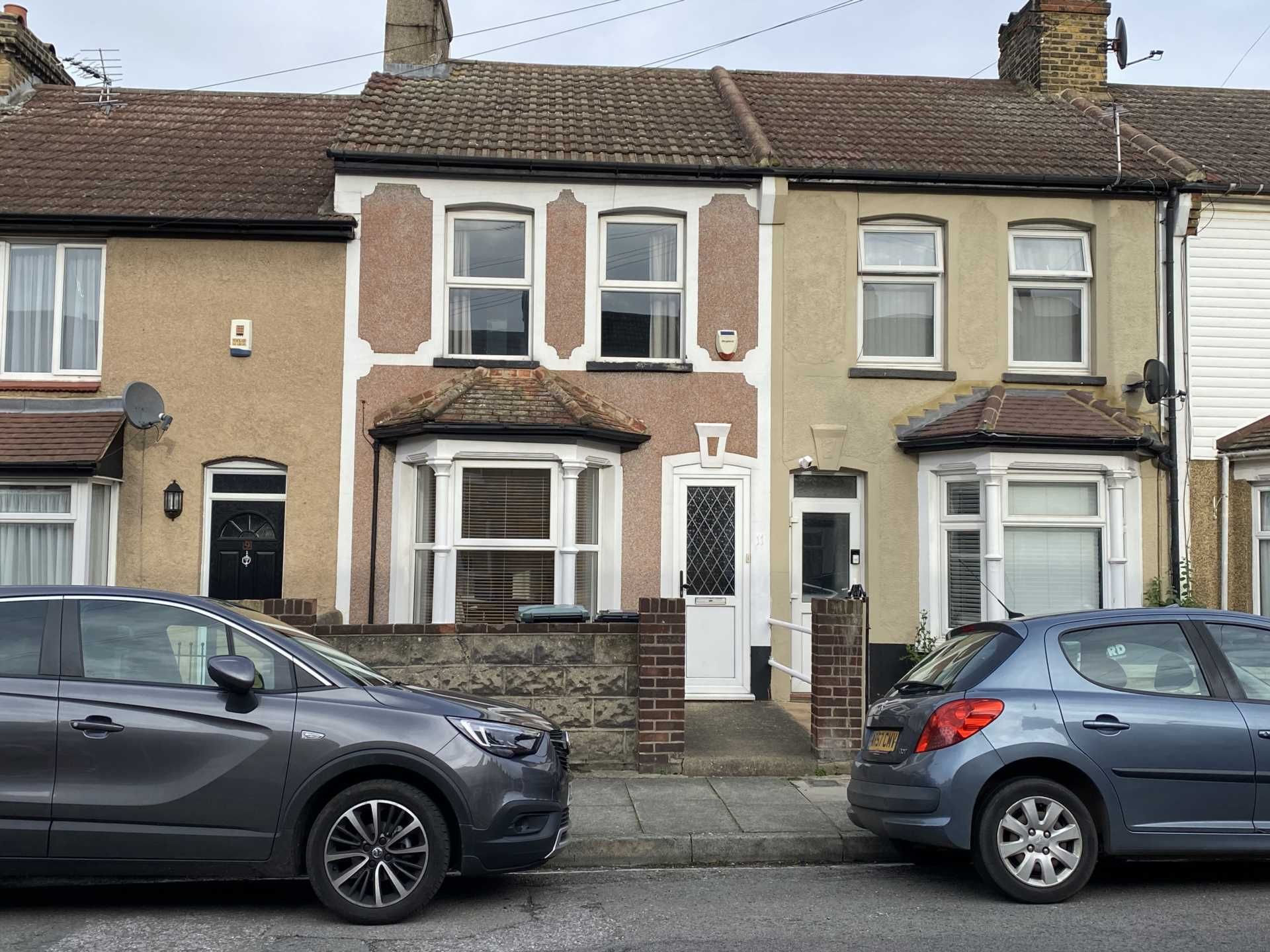 2 bedroom terraced house to rent, Northcote Road, Gravesend, DA11 7BS