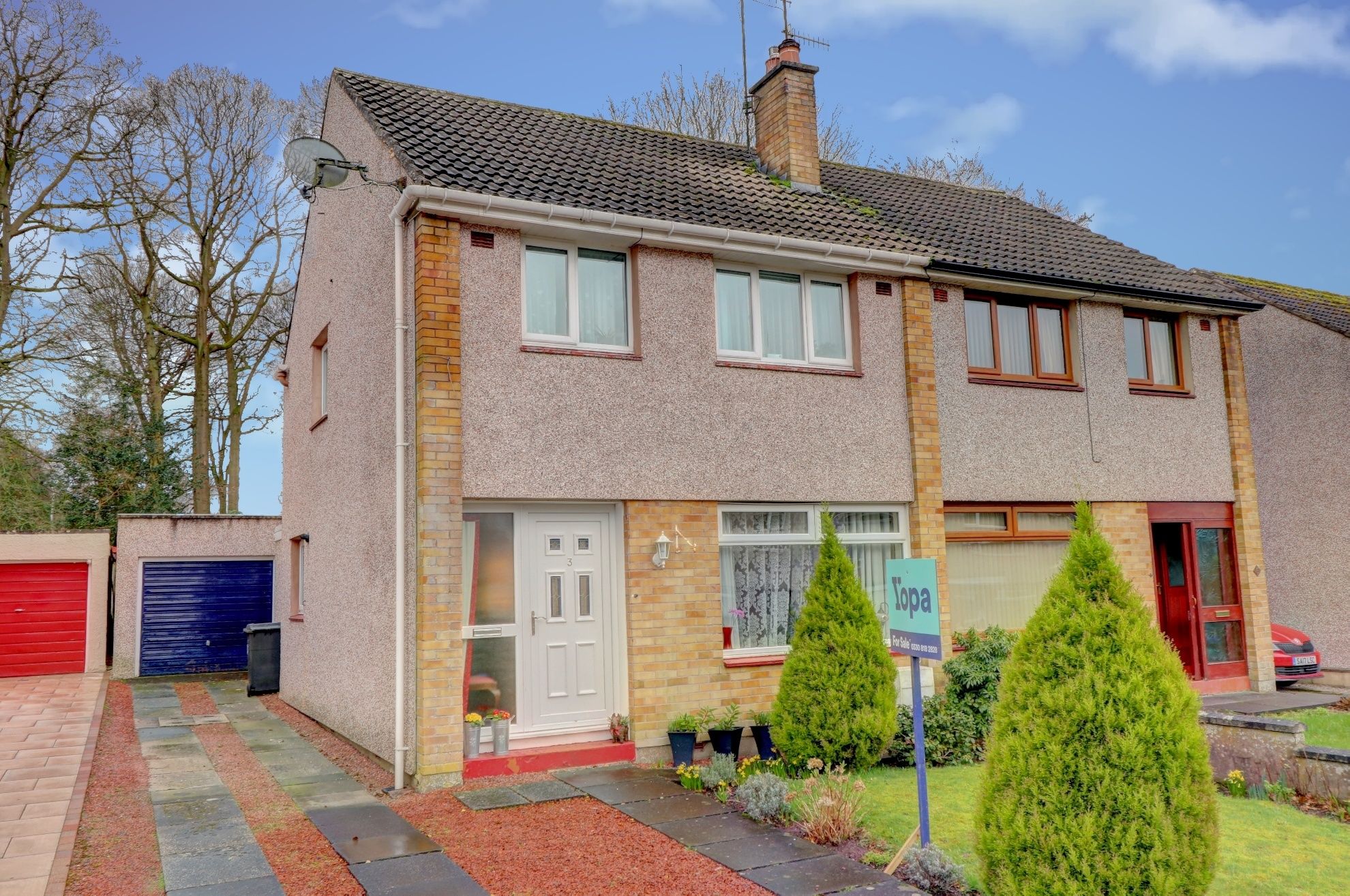 3 bedroom semidetached house for sale, Glencaple Avenue, Dumfries DG