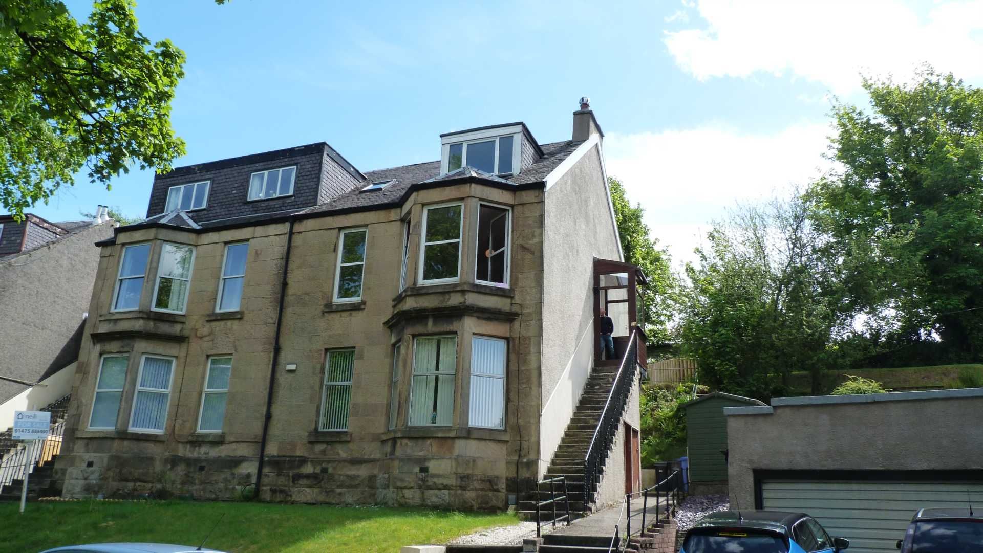 3 bedroom apartment to rent, Old Inverkip Road, Greenock, PA16 9AG