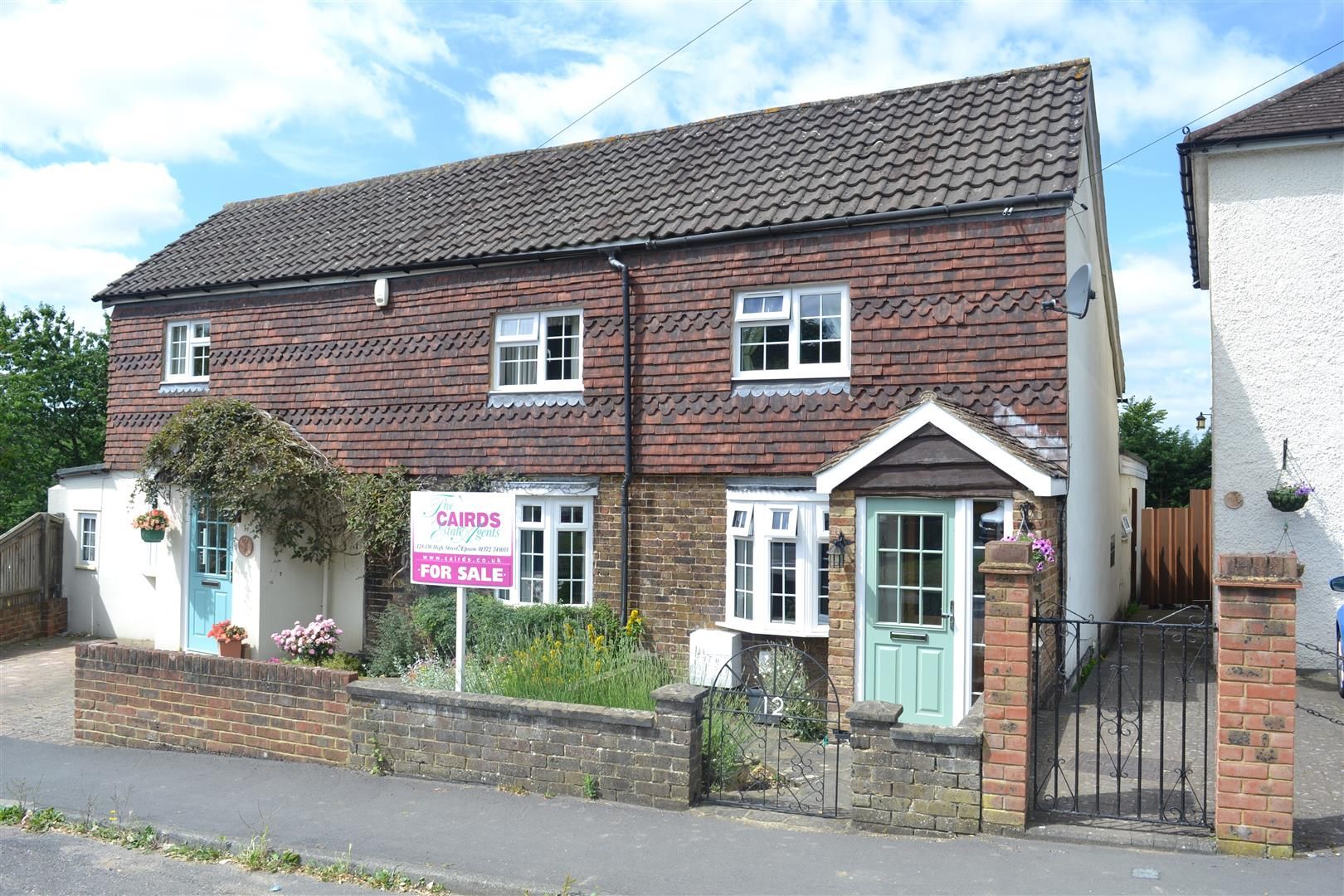 2 bedroom semidetached house for sale, Woodlands Road, Epsom KT, The