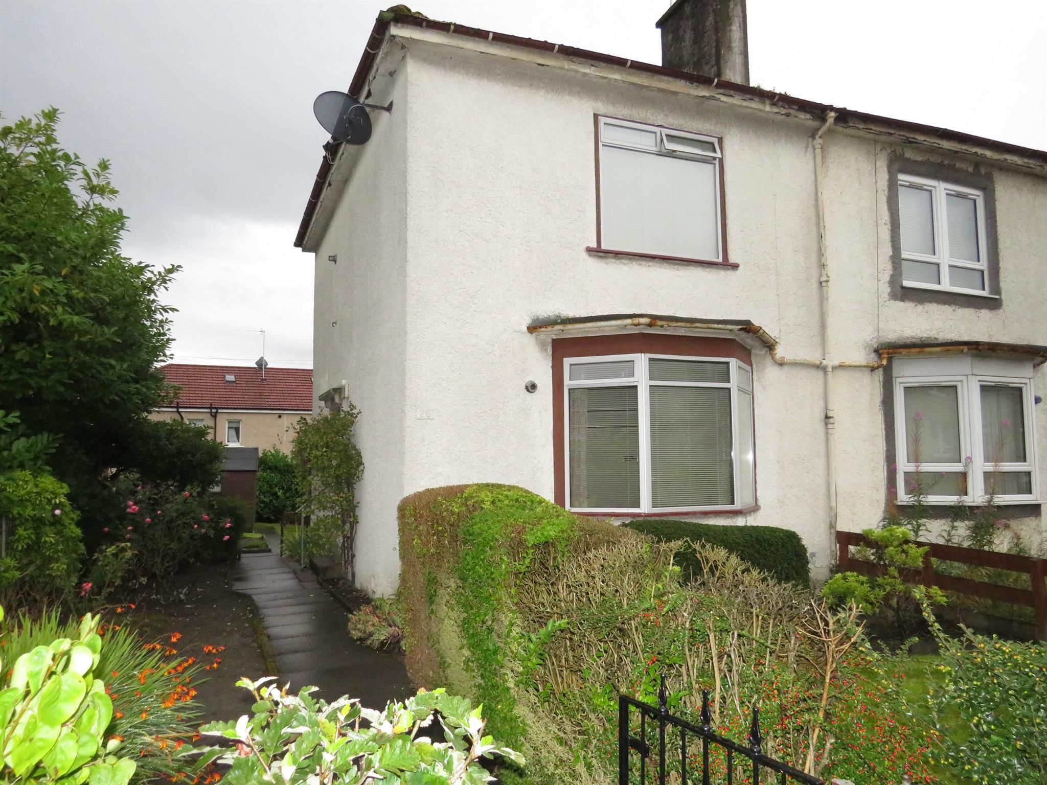 2 bedroom semidetached house for sale, Dalmahoy Street, Glasgow, G32 6LD