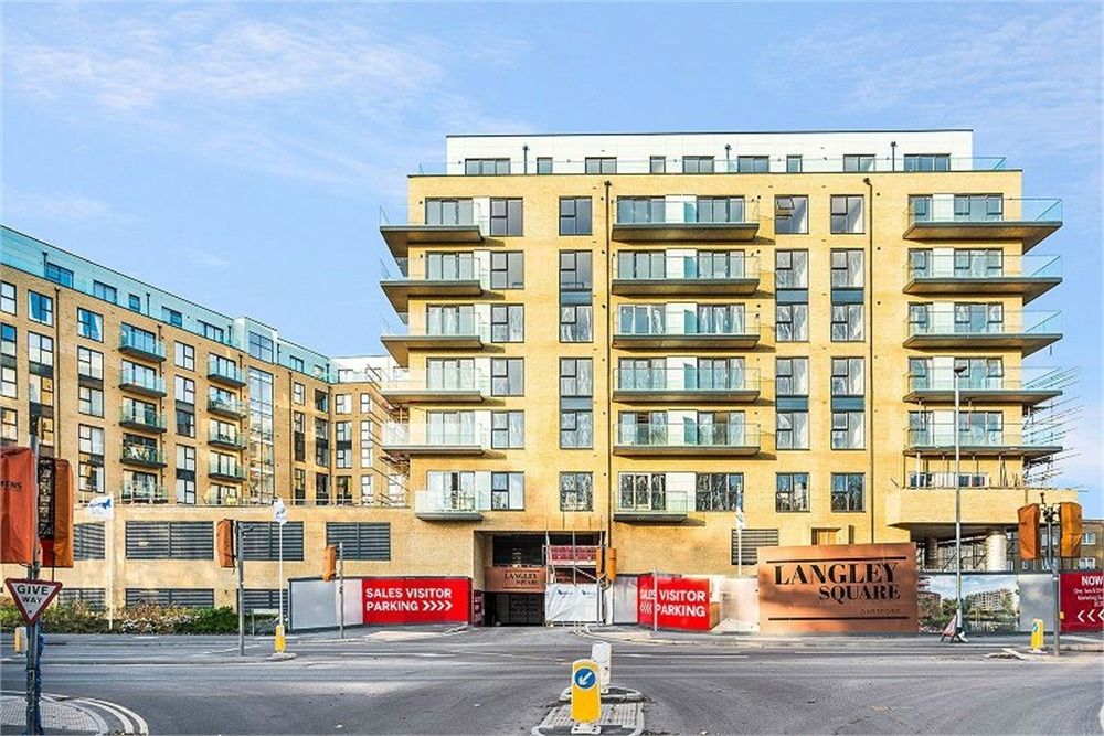 1 bedroom flat for sale, Langley Square, Mill Pond Road, Dartford DA
