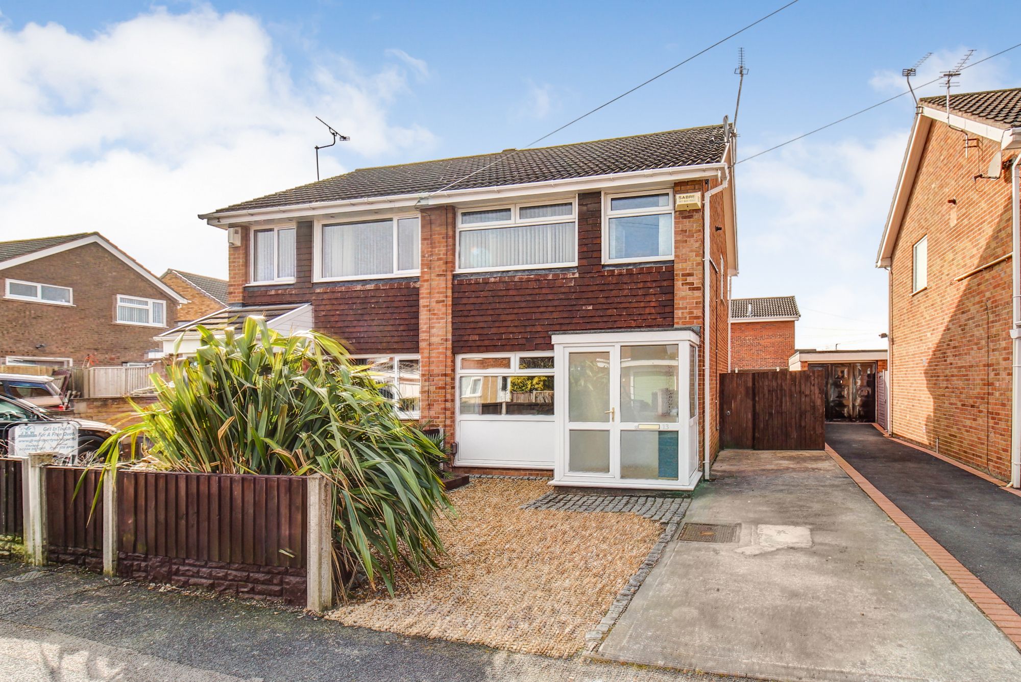 3 Bedroom Semi Detached House For Sale Talbot Road Great Sutton