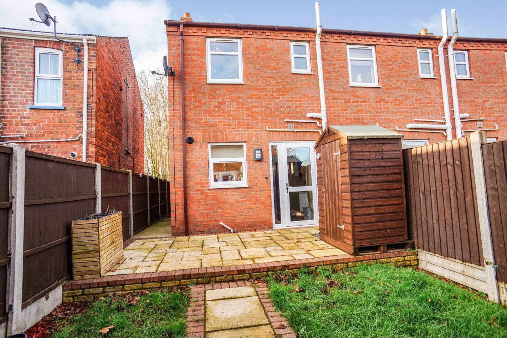 2 bedroom terraced house for sale, Pitts Road, Washingborough, Lincoln ...