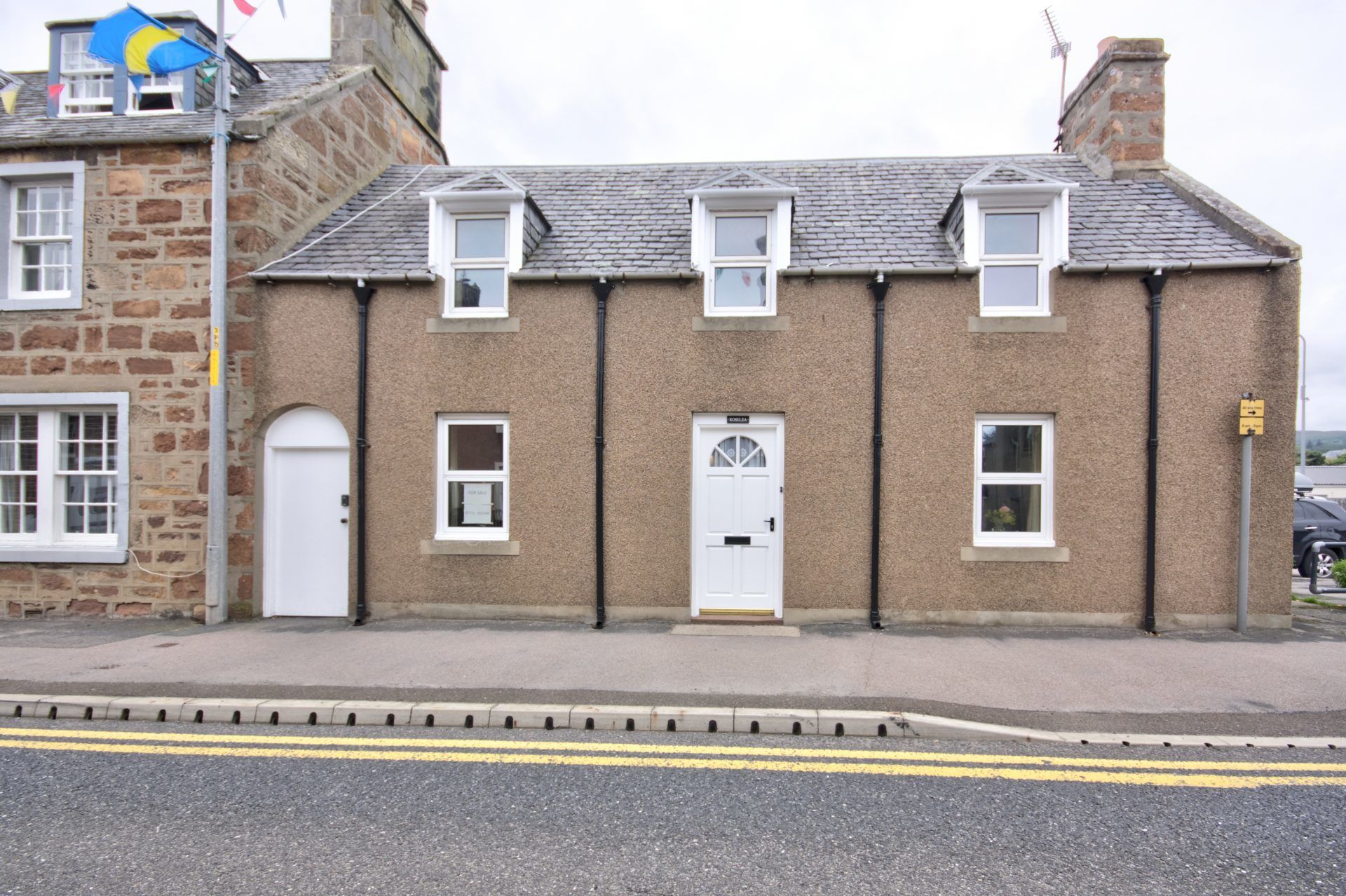 3 bedroom end of terrace house for sale, Roselea, Main Street, Golspie